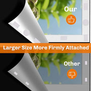 210D Removable Light Blocking Darkest Window Cloth DIY Total Blackout Glass Privacy Darkening Window Tint Black Window Sticker