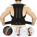 Posture Corrector for Men and Women – Adjustable Full Back Brace, Shoulder Straightener