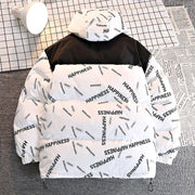 Winter Men Clothes New Parkas Cotton Padded Men Coat Winter Thick Warm Hooded Men Overcoat Teenagers Padded Jacket Down Jacket