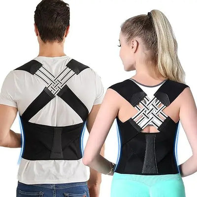 Posture Corrector for Women and Men,Adjustable Shoulder Posture Brace,Back Straightener Posture,Used for Middle Upper Spine UpTrend Deals