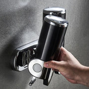 Wall-Mounted Shampoo and Soap Dispenser