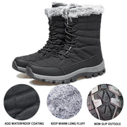 Winter Boots For Men Shoes Outdoor Rubber Boots Keep Warm waterproof Mens Snow Boots