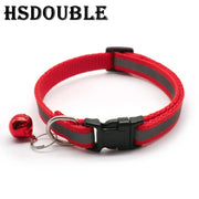 Reflective Pet Collars with Bells, 2-Pack
