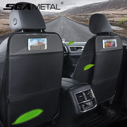 Car Seat Back Protector with Storage