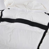 White Winter Jacket for Women – Hooded Thick Warm Padded Coat