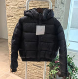 White Winter Jacket for Women – Hooded Thick Warm Padded Coat