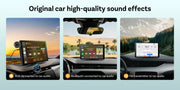 OTTOCAST CarPlay Screen 9.0" INCH 4K Car Touch Screen Wireless Carplay Android Auto Radio DVR GPS Video Built-in Youtube Netflix