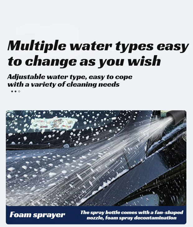 GMY【Cordless Handheld Water Gun】Lithium Battery Rechargeable High-Pressure Washer - Portable Car Wash Sprayer for Home