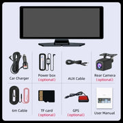 10.26'' Universal Portable Carplay Car Screen Wireless Carplay Screen Wireless Car Stereo Carplay Android Auto Car Touchscreen