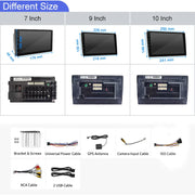 Car Video Players Carplay Car Navigation Android Touch Screen 7"/9"/10" Inch Car carplay Screen WIFI Bluetooth MP5/FM Radio