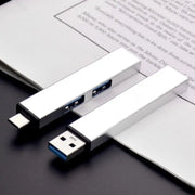 USB 3.0 3 Port USB Hub 2.0 Multi Type-C Ultra Slim Splitter Hub Power Adapter Multiple Expander USB 3.0 2.0 Hub For PC Xiaomi