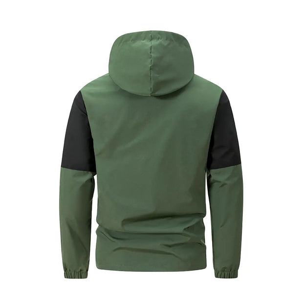 Men's Windproof Jackets stylish New Hooded Sportswear for Autumn and Winter outdoor Tops Sports Running Hiking Outerwear