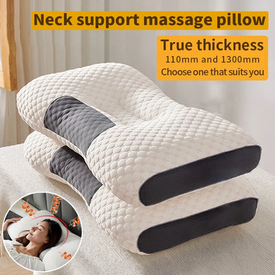 Cervical neck pillow front view