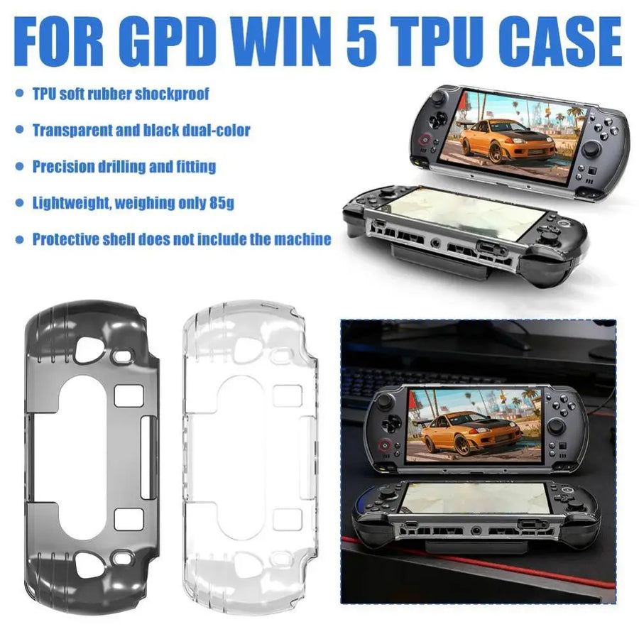 Protective Case for Gaming Handhelds, Wear-Resistant Waterproof Soft Cover