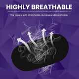 Highly breathable anti-snoring mouth tape – soft, stretchable, durable sleep strip