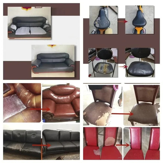 Self Adhesive Leather Repair Patch Artificial Leather Subsidies for Repair Sofa Motorcycle Seat Cushion Car Interior Furniture