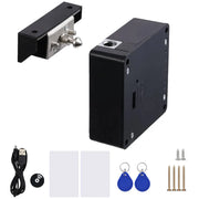 RFID Hidden Cabinet Lock RFID Cabinet Invisible Electronic Locks Unlock for Hidden Cabinet Wooden Chest Drawer Cupboard Toolbox