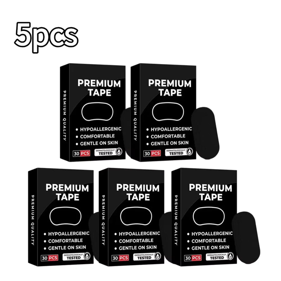 Elastic Mouth Tape for Sleeping – Closed Mouth Sleep Tape, Stops Snoring, Breath Correction
