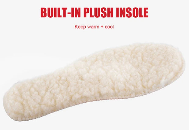 Men's Winter Waterproof Insulated Shell Warm Inner Comfortable Outdoor Snow Boots