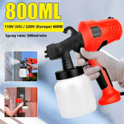 Electric Spray Gun Portable Home Paint Sprayer Auto Furniture Steel Coating AirbrushTool high-pressure atomizing spray paint gun