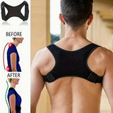 Adjustable Posture Corrector – Back Support Belt, Breathable, Non-Slip, Ergonomic