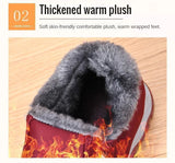 Men's Winter Casual Shoes – Warm Cotton, Chunky Sole