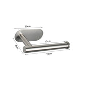 Self-Adhesive Stainless Steel Toilet Paper Holder