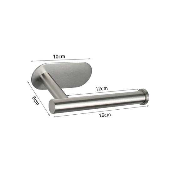 Self-Adhesive Stainless Steel Toilet Paper Holder