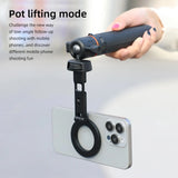 Magnetic Phone Tripod Mount – MagSafe Cold Shoe Mount with 1/4 Screw for iPhone & Android