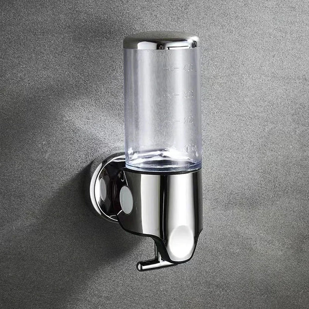 Wall-Mounted Shampoo and Soap Dispenser