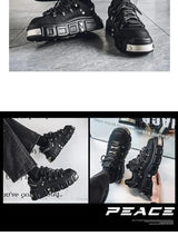 Women's Platform Sneakers – Casual Leather, Summer Sport Style