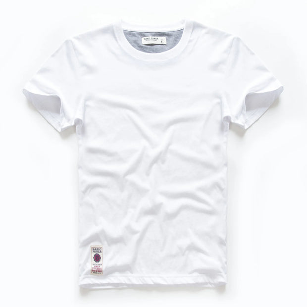 Men's T-shirt Men's clothing Causal Cotton Basic Tshirt Male streetwear Short sleeve tee Man Y2k Tops Oversized Graphic T-shirts