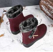 Winter Women Boots Fashion High-top Cotton Shoe Non Slip Wedges Platform Booties Mid-calf Snow Boots Warm Winter Boots for Women