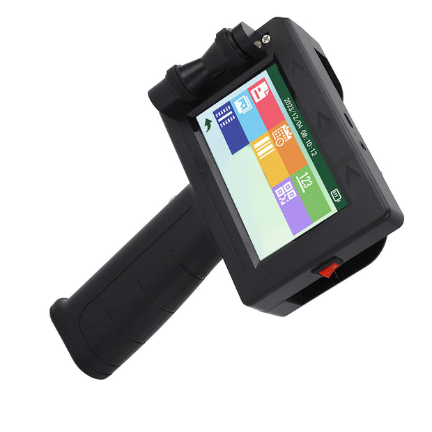 LA50 Portable Inkjet Label Printer 12.7mm Production Date Time Batch Number Handheld Inkjet Printer