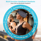 Bluetooth Sleep Headband – Wireless Music Headscarf with Built-in Speakers