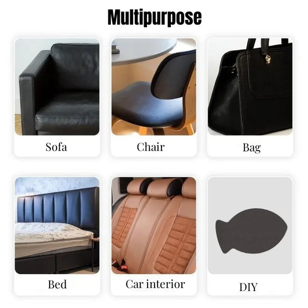 250X137CM Self-adhesive Leather Repair Patch for Car Interior PVC Leather Fabric Stickers Sofa Seat Refurbishment Leathercraft