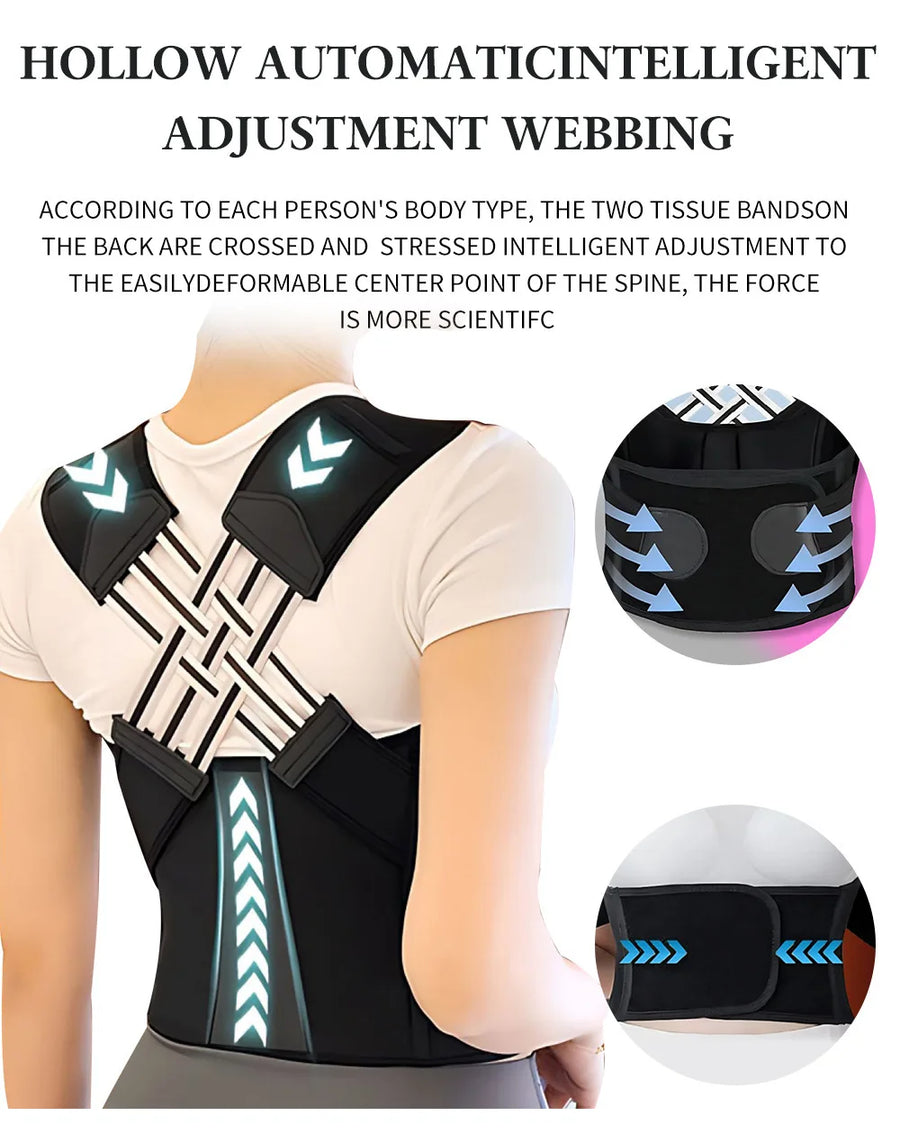Posture Corrector for Women and Men,Adjustable Shoulder Posture Brace,Back Straightener Posture,Used for Middle Upper Spine UpTrend Deals