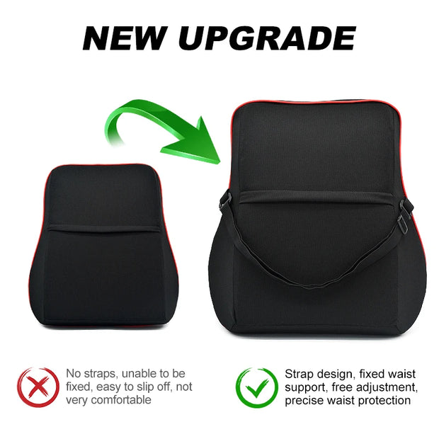 Memory Foam Car Neck and Back Pillow