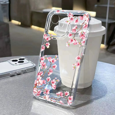Flower Phone Case – Shockproof for iPhone 11-16 Series