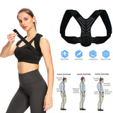 Discreet Posture Corrector, Ergonomic Back Straightener Brace for Women and Men