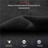 Men's Winter Thermal T-Shirt – Long Sleeve Turtleneck, Soft & Thin