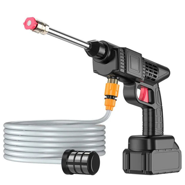 Wireless High-pressure Car Wash Water Gun Household Rechargeable Water Gun Portable High-power Lithium Battery