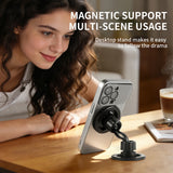 MagSafe Double-Sided Phone Stand – 360° Rotatable, for Car, Home, Gym & Office