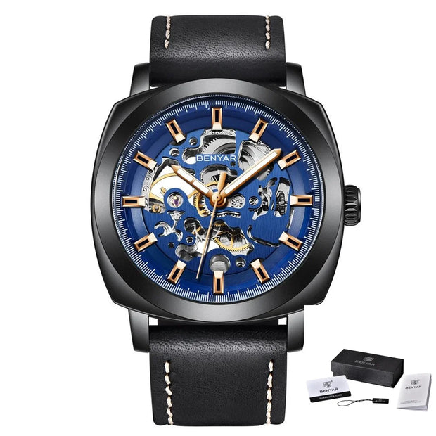 Relogio Masculino BENYAR Mens Watches Top Brand Luxury Automatic Mechanical Men Business Waterproof Sport Watch Reloj Hombre