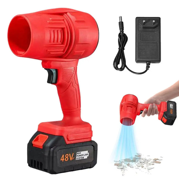 Cordless Air Blower Powerful Jet Fan Mini Turbo Fan Thrust Violent Leafs Duster Handheld Power Tools