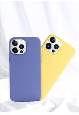 Shockproof Phone Case for iPhone 11-17 Pro Max, Plus and Air, Matte TPU