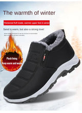 Men's Winter Casual Shoes – Warm Cotton, Chunky Sole