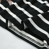 Baby Girls Long-Sleeve Dress – Cotton Striped Cartoon for Autumn/Spring