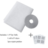 Magnetic Mosquito Net for Windows, Fly Screen with Self-Adhesive Tape
