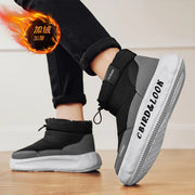 Winter Boots for Men Add Velvet Men's Sneakers Ankle Boots Soft and Comfortable Sports and Leisure Wear-resistant Non-Slip New